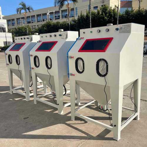 表面处理金银首饰与无尘自动去毛刺方案 箱式手动喷砂机在金银制品加工中的应用与现货供应